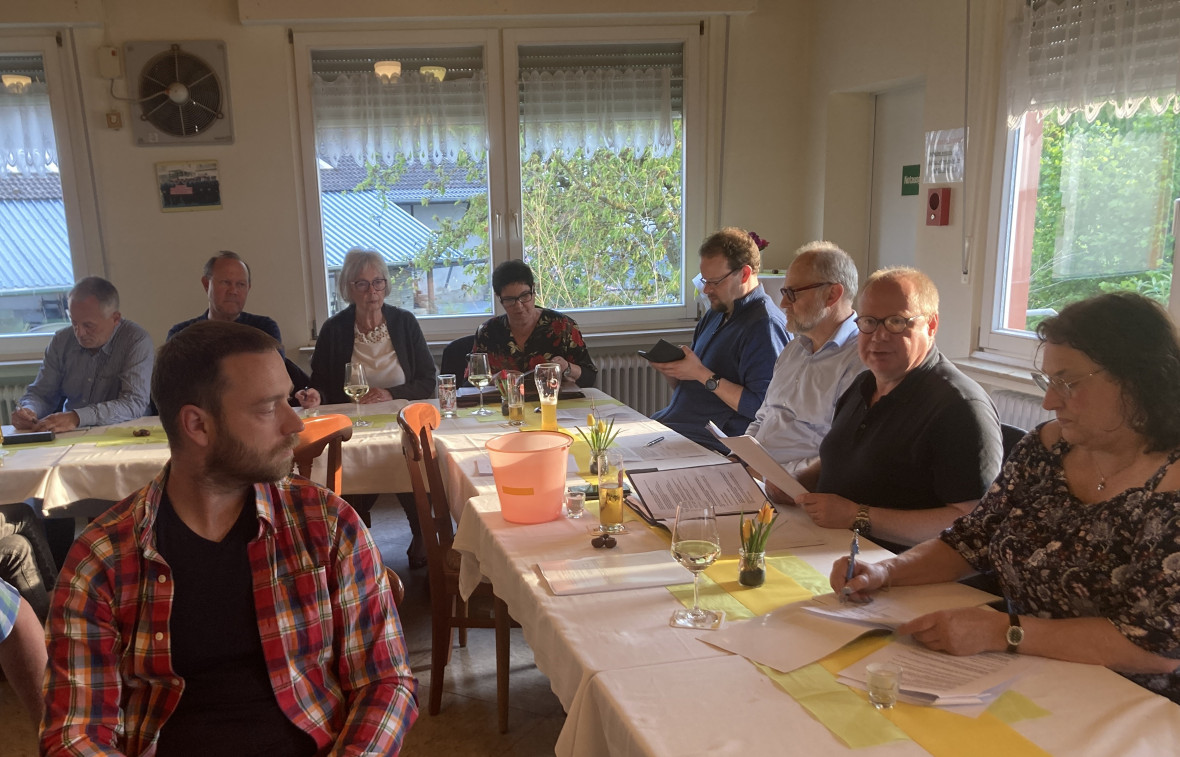 Der Vorsitzende der CDU in der Verbandsgemeinde Unkel, Bruchhausens Bürgermeister Markus Fischer (2. von rechts), fordert: „Die Ampel muss ihre Heizungspläne entschärfen!“	Foto: Heinz Schmitz 